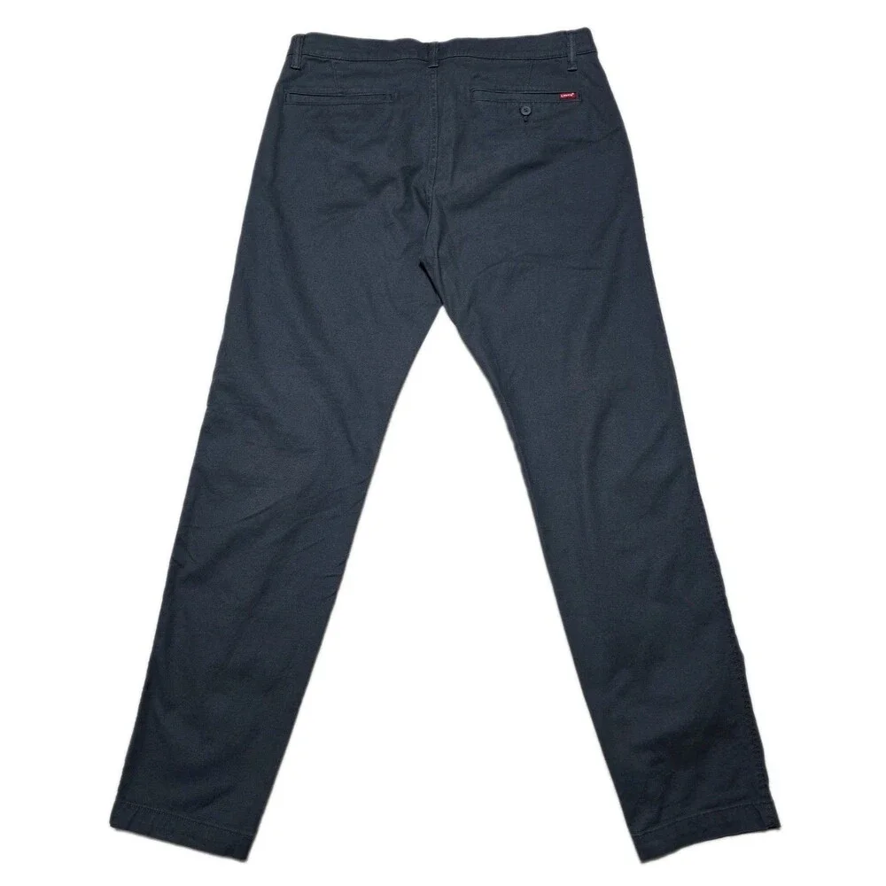 Levi's XX Chino Men's Size 36x34 Navy Blue Stretch Standard Taper Casual Pants